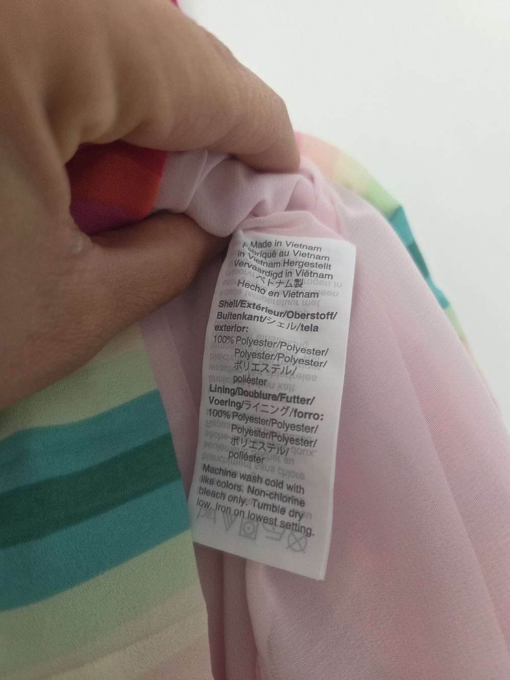 J. Crew Watermelon Colorful Striped Pleated Midi Skirt Multi-Color 6 Medium - Picture 9 of 11